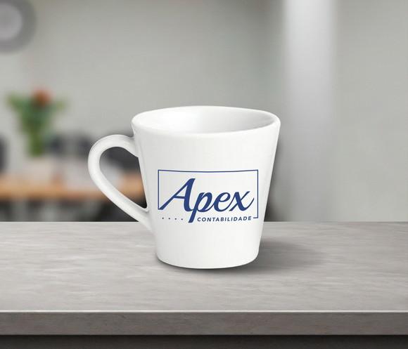Caneca Personalizada Tulipa de Porcelana 120ml - 12 Unidades