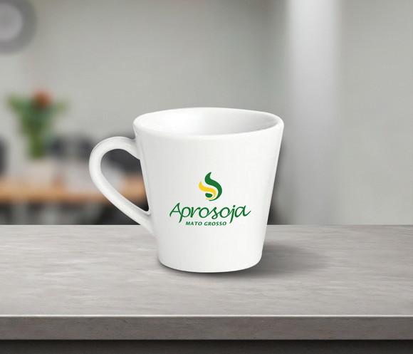 Caneca Personalizada Tulipa de Porcelana 120ml - 12 Unidades