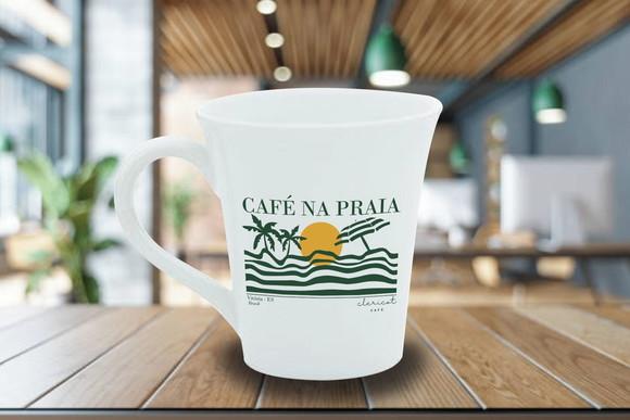 Caneca Personalizada Tulipa de Porcelana 250ml - 36 Unidades