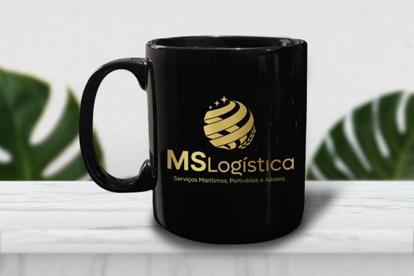 Caneca Preta Personalizada de 300ml - 12 Unidades