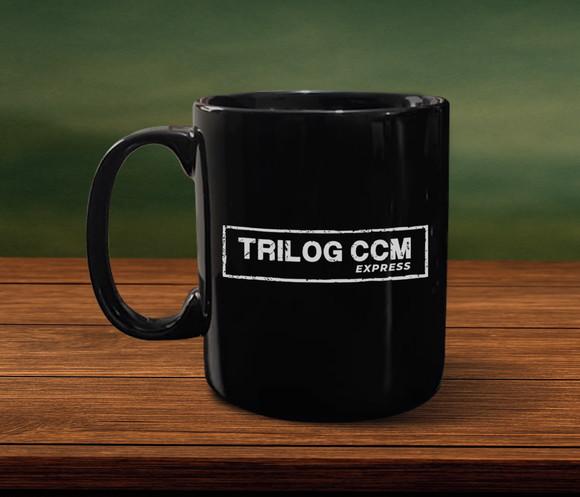 Caneca Preta Personalizada de 300ml - 200 Unidades