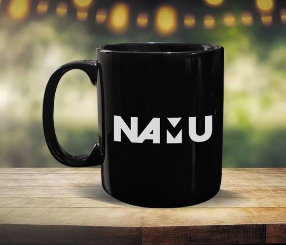 Caneca Preta Personalizada de Porcelana 300ml - 48 Unidades