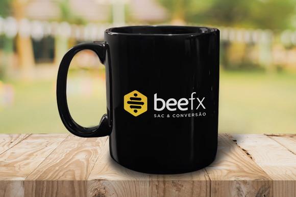 Caneca Preta Personalizada de Porcelana 300ml - 48 Unidades