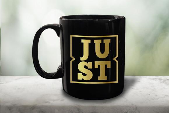 Caneca Preta Personalizada de Porcelana 300ml - 48 Unidades