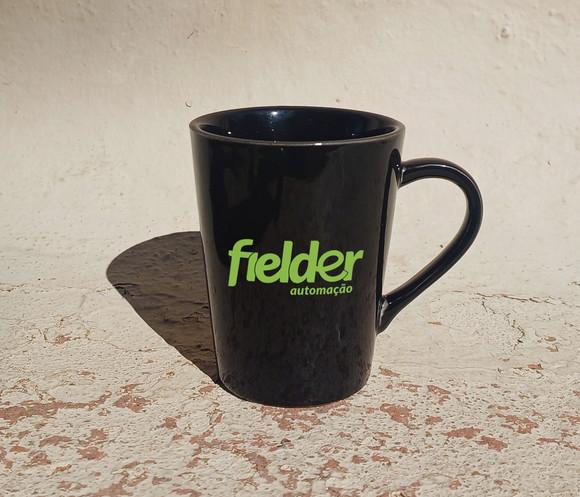 Caneca Tulipa Preta Personalizada 250ml - 100 Unidades
