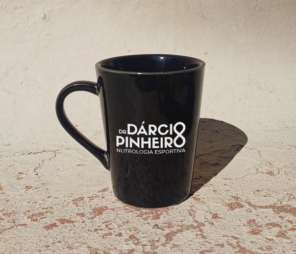Caneca Tulipa Preta Personalizada de 250ml - 100 Unidades