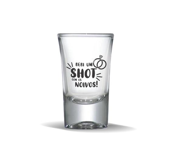 Copinho de Dose Shot Personalizado - 48 Unidades