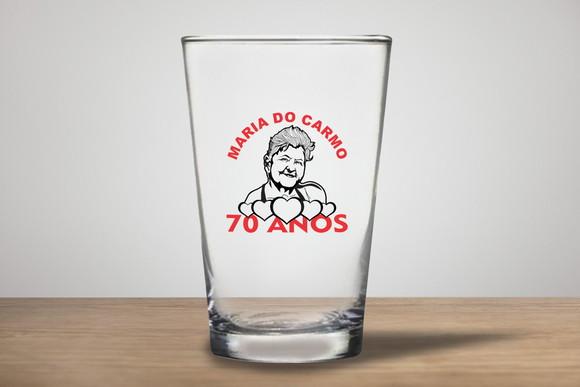 Copo Caldereta de Chopp Personalizado 350ml - 100 Unidades
