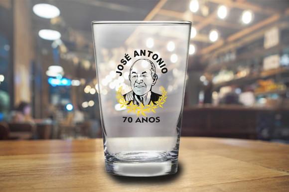 Copo Caldereta de Chopp Personalizado 350ml - 24 Unidades