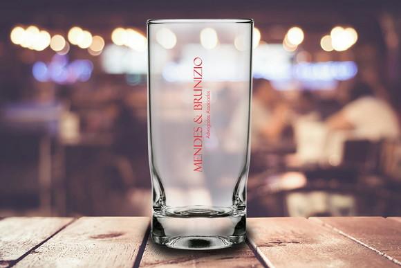 Copo de Água Personalizado 310ml - Kit 12 Unidades