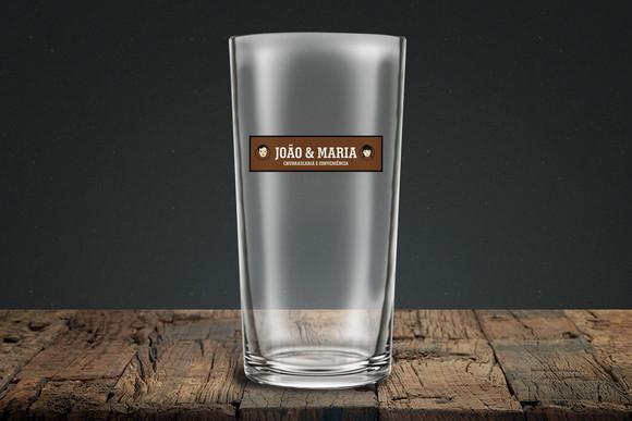 Copo de Água Personalizado Long Drink 390ml - 12 Unidades