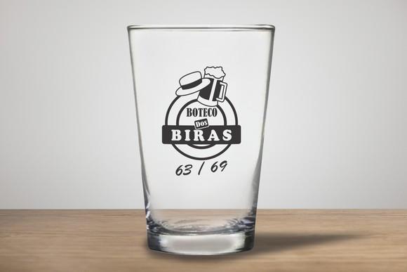 Copo de Chopp Personalizado Caldereta 350ml - 24 Unidades