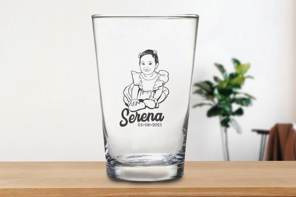 Copo de Chopp Personalizado Caldereta 350ml - 24 Unidades