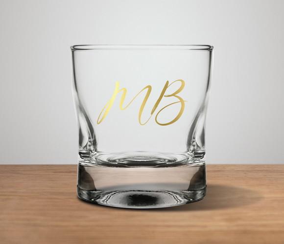 Copo de Whisky Personalizado Amassadinho 250ml - 48 Unidades