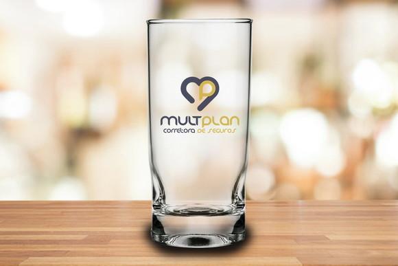 Copo Personalizado Água Nadir Amassadinho 310ml - 24 Unidade