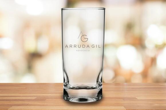 Copo Personalizado Água Nadir Amassadinho 310ml - 24 Unidade