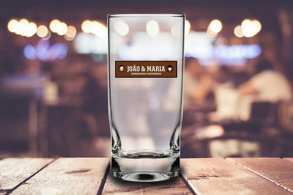 Copo Personalizado Água Nadir Amassadinho 310ml - 24 Unidade