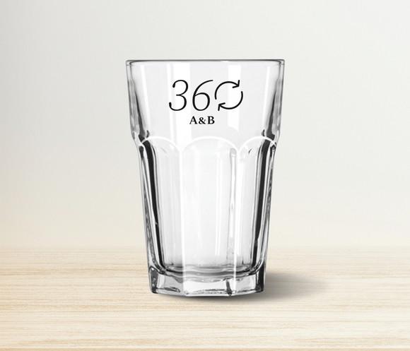 Copo Personalizado Gibraltar para Água 415ml - 48 Unidades