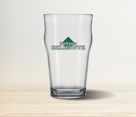 Copo Stout Personalizado 473ml - Kit 48 Unidades