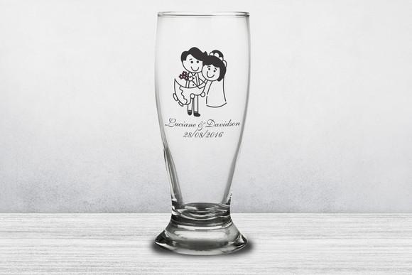 Copo Tulipa Personalizado Munich 300ml - Kit 36 Unidades