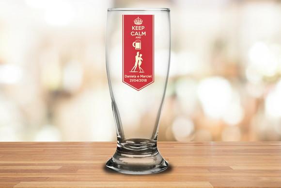 Copo Tulipa Personalizado Munich 300ml - Kit 48 Unidades