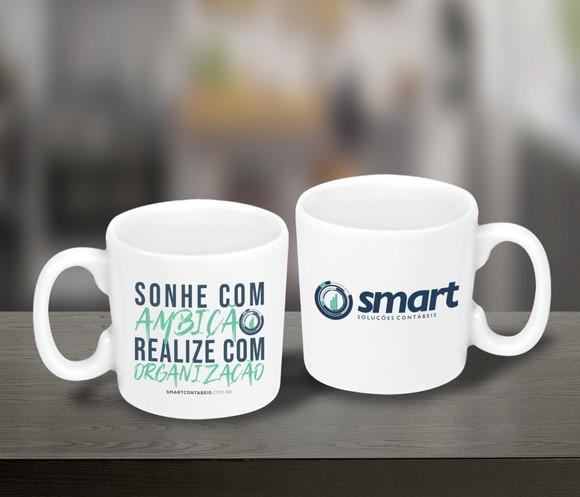Mini Caneca Personalizada 100ml de Porcelana - 48 Unidades
