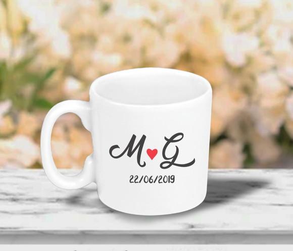 Mini Caneca Personalizada 100ml de Porcelana - 48 Unidades