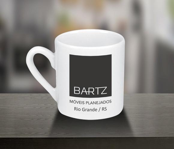 Mini Caneca Personalizada de 55ml - 100 Unidades