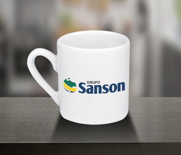 Mini Caneca Personalizada de 55ml - 100 Unidades