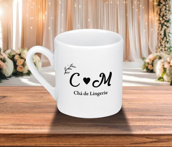 Mini Caneca Personalizada de 55ml - 200 Unidades