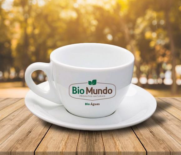 Xícara de Café Cremosa Personalizada 90ml - 12 Unidades