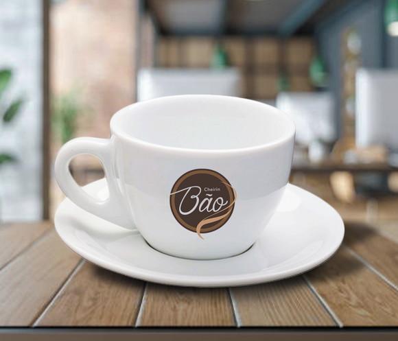 Xícara de Café Cremosa Personalizada 90ml - 24 Unidades