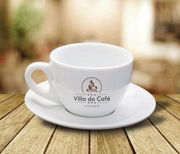 Xícara de Café Cremosa Personalizada 90ml - 12 Unidades