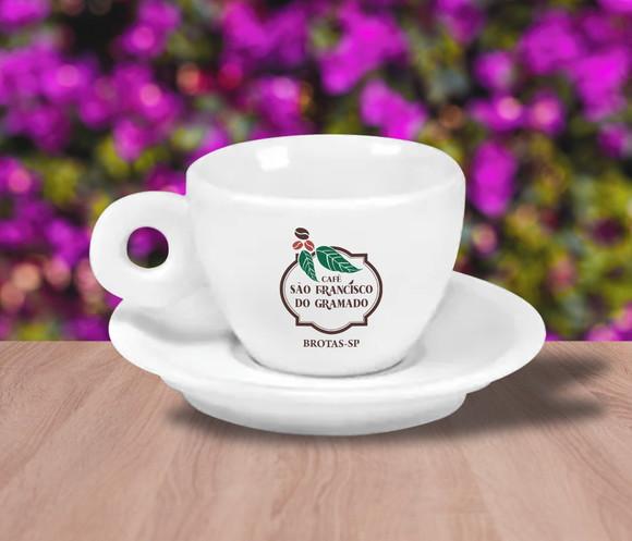 Xícara de Café Personalizada Coquinho 70ml - 36 Unidades