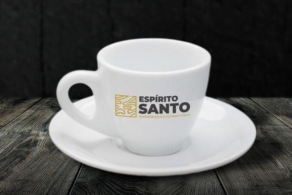 Xícara de Café Personalizada Coquinho de 70ml - 24 Unidades