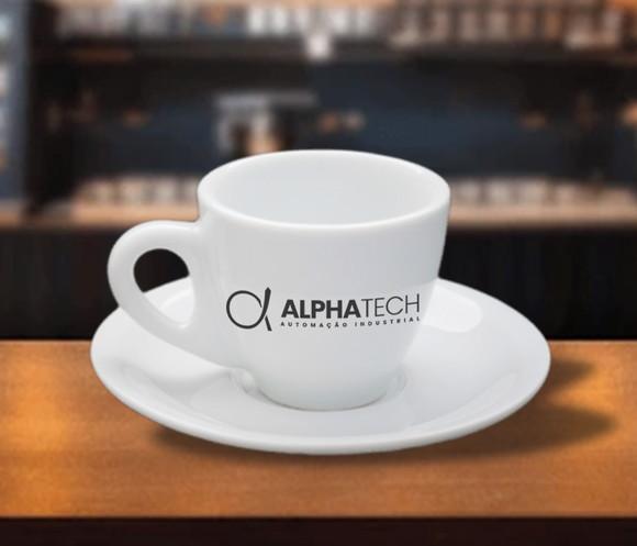 Xícara de Café Personalizada Coquinho de 70ml - 36 Unidades