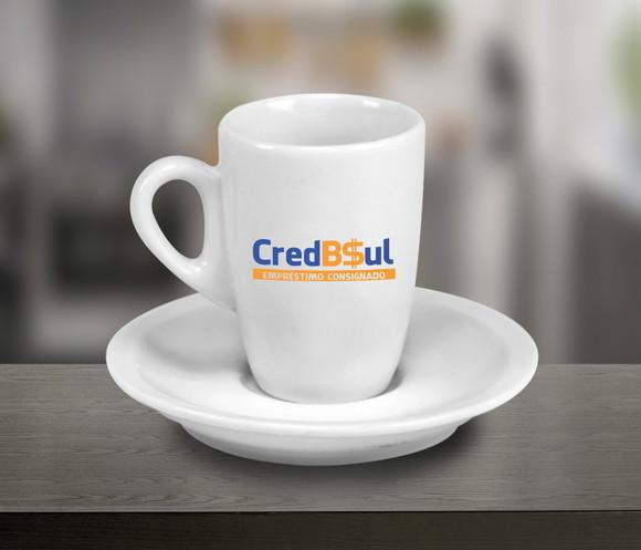 Xícara de Café Personalizada Genova 85ml - 24 Unidades