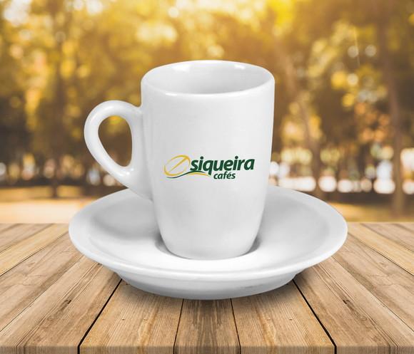 Xícara de Café Personalizada Genova 85ml - 12 Unidades