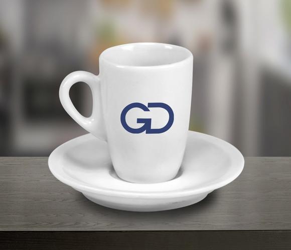Xícara de Café Personalizada Genova 85ml - 36 Unidades