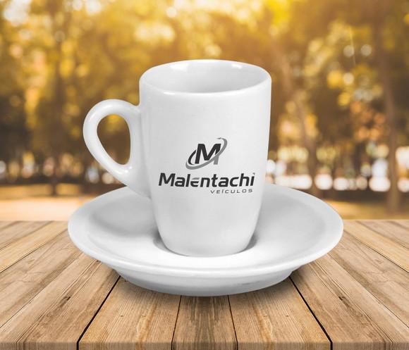 Xícara de Café Personalizada Genova de 85ml - 12 Unidades