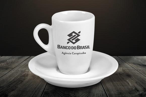 Xícara de Café Personalizada Genova de 85ml - 12 Unidades