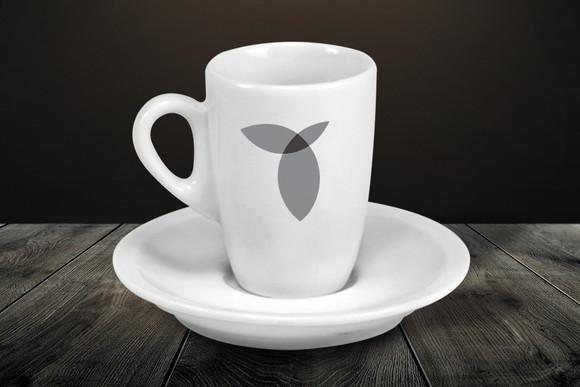Xícara de Café Personalizada Genova de 85ml - 36 Unidades