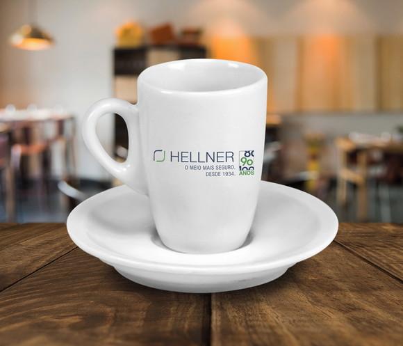 Xícara de Café Personalizada Genova de 85ml - 48 Unidades