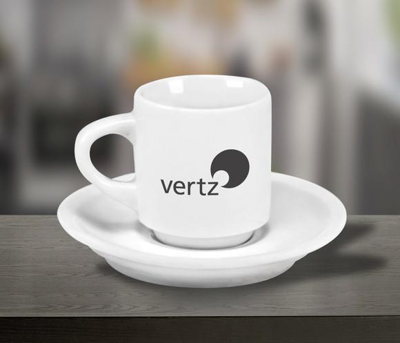 Xícara de Café Personalizada Hotel de 70ml - 12 Unidades