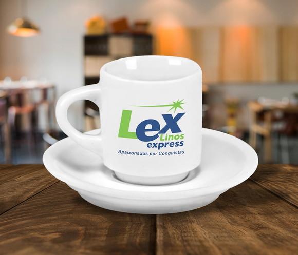 Xícara de Café Personalizada Hotel de 70ml - 48 Unidades
