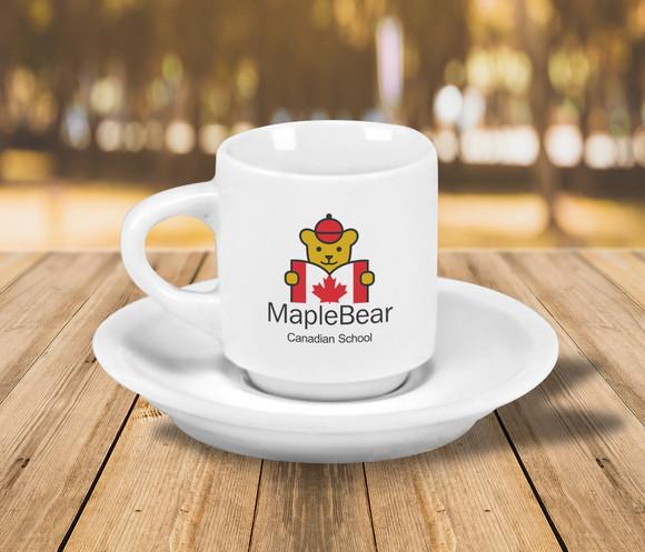 Xícara de Café Personalizada Hotel de 70ml - 48 Unidades