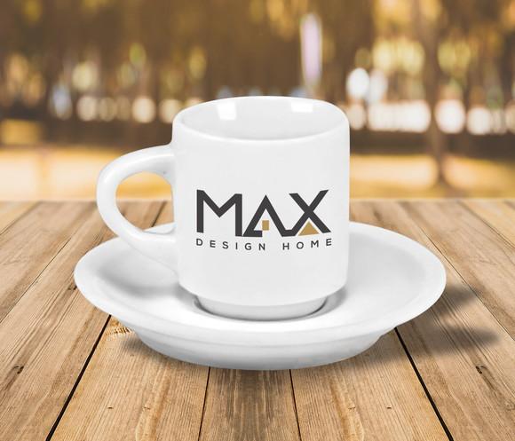 Xícara de Café Personalizada Hotel de 70ml - 48 Unidades