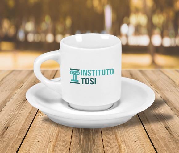 Xícara de Café Personalizada Hotel de 70ml - 48 Unidades