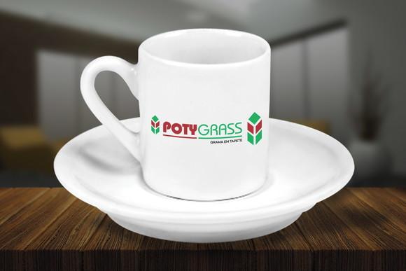 Xícara de Café Personalizada Mini de 55ml - 24 Unidades