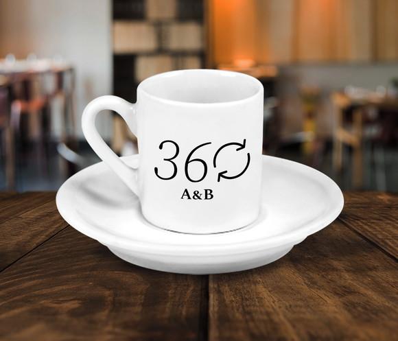 Xícara de Café Personalizada Mini de 55ml - 36 Unidades